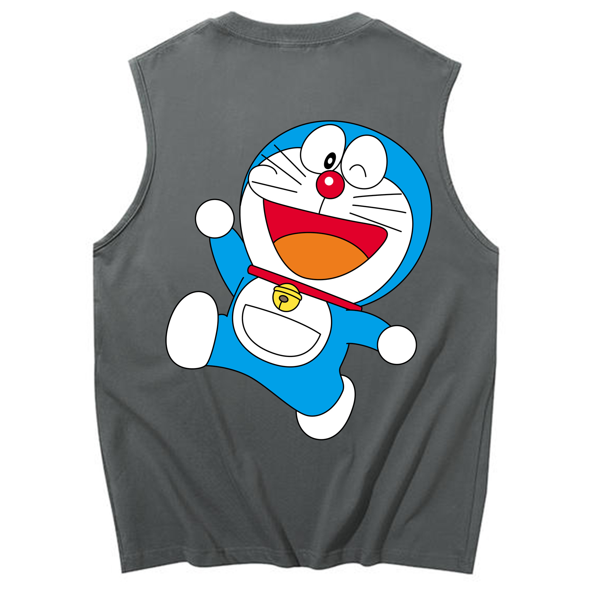 （画像用） ドラえもん Doraemon コットン100％タンクトップ（背面プリント）